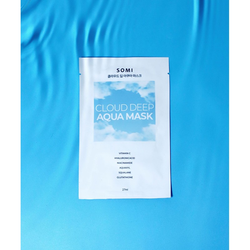 Somi Cloud Deep Aqua Mask 27ml 10 Sheets