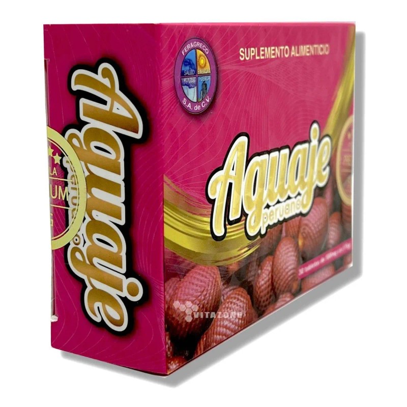 Aguaje Peruano 30 Tabletas Fer Y Greco
