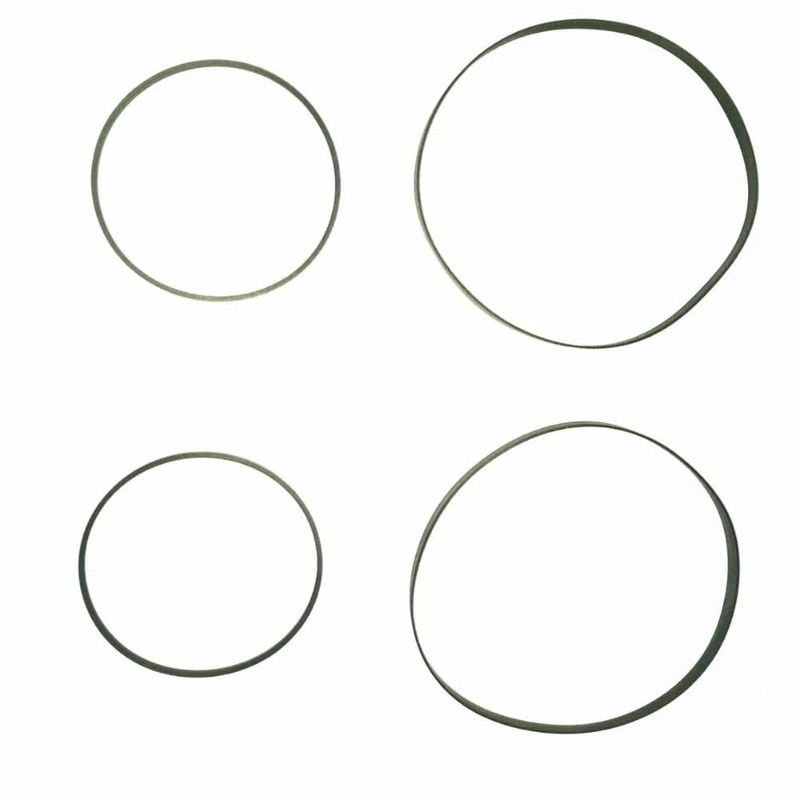 FAMUGOS 4 x CD Belts Replacement for Sony TC-WE605S TC-WR635S
