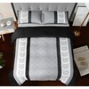 Lazzaro Single Duvet Cover Set - Premium Microfiber Single Duvet