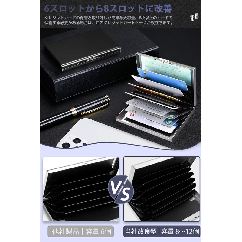 VEAGIA Card Case, Men's Card Case, Credit Card Case, Skimming