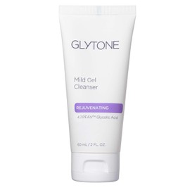 Glytone Mild Gel Exfoliating Cleanser Pure Glycolic Acid Face Wash to Moisturize and Rejuvenate Skin Vegan Fragrance-Free Face Scrub 2 fl.Oz.2 Fl Oz / 글리톤 마일드 젤 각질 제거 클렌저 피부 보습 및 재생을 위한 순수 글리콜산 페이스 워시 비건 무향 얼굴 스크럽 2 fl. Oz. 2 Fl Oz