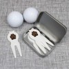 Azeeda 'Pfotenabdruck' Golf Divot Werkzeug Geschenkset (GO00066307)