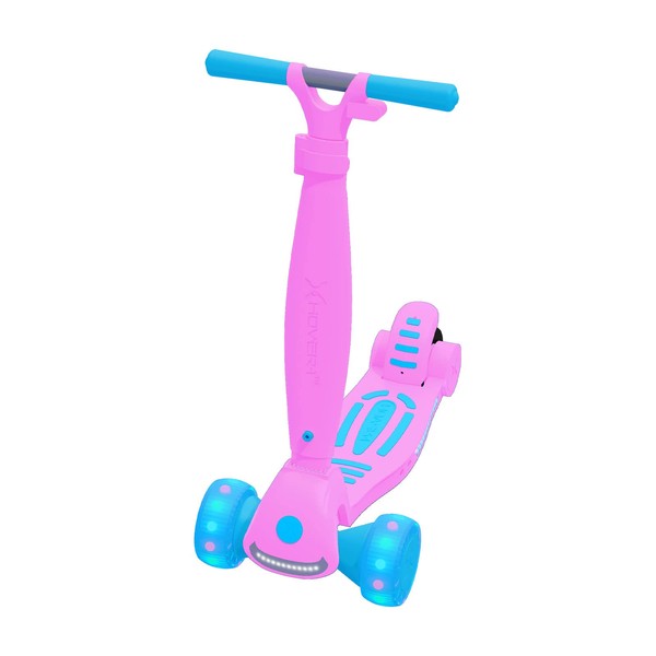Hover-1 My First Scooter | (5+ Years Old) 5MPH Top Speed, 1.8 Mile Range, 80W Motor, 80lbs Max Weight, Foot Brake, Ideal Training Scooter for Children, Cert. & Tested, Pink
