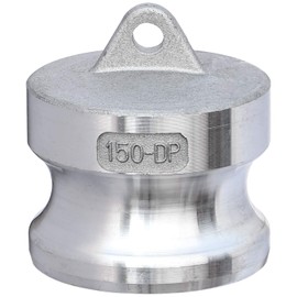 IrrigationKing RKDP-150 DP Type 1-1/2" Aluminum CAMLOCK Dust Plug, Metal, 1.5"