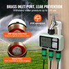 VEVOR Water Timer, 3 Outlets, Hose Watering Sprinkler Timer, with