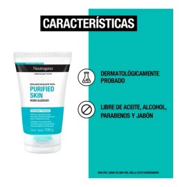 Exfoliante Facial Neutrogena Purified Skin 100g