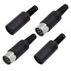 SHUKEFER 6 Pin DIN Connector 2PCS 6 Pin DIN Male