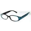 Aloha Eyewear Clear Reflections Irridescent Designer Reading Glasses for Youthful