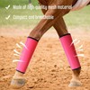 4Pcs Horse Fly Boots Breathable Comfortable Tear Resistant Fine Mesh