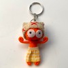 Voodoo String Doll Keychain, Design T149