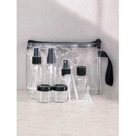 DAISO Handle pouch type cosmetic container set of 6 (3000)