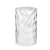 Aspen Creative 23527-63-1, Clear Hammered Glass Shade For Lighting Fixture/Vanity