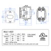 Dreyoo Carrier HVAC Motor Contactor, 24V 40 Amp Coil 1