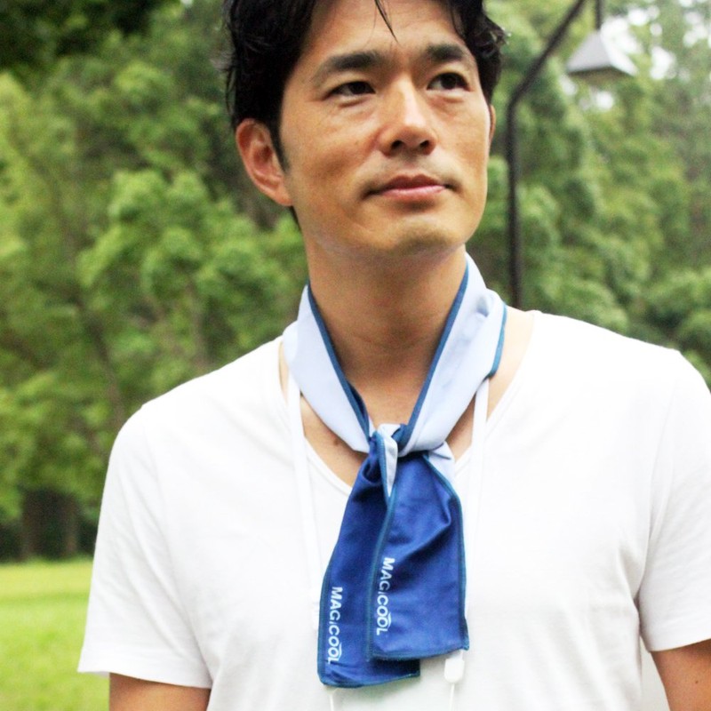 Stay Cool Cool Towel basiku-ru (CCT towel (Light Blue) Heat
