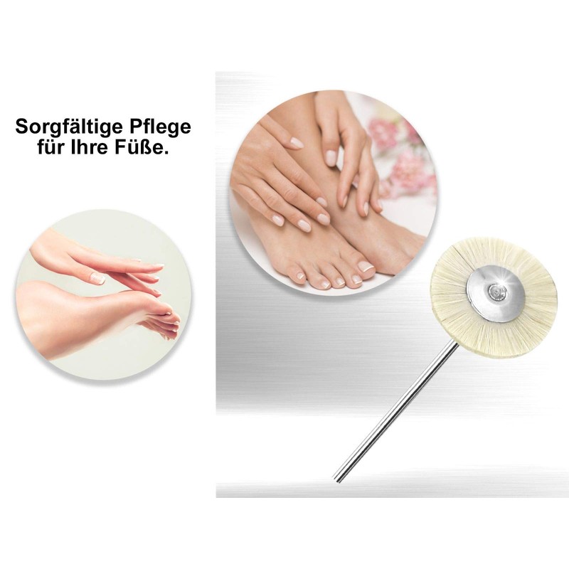 22 mm Sanding Units Goat Hair Brush for Cleaning and