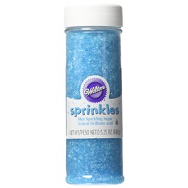 Wilton Sparkling Sugar Decorating Sprinkles, 5.25 oz., Blue