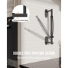 BATHDANCE Paper Towel Holder Under Cabinet, Single Hand Operable Roll