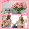 200Pcs Pipe Cleaners Craft with String Light, DIY Flower Bouquet