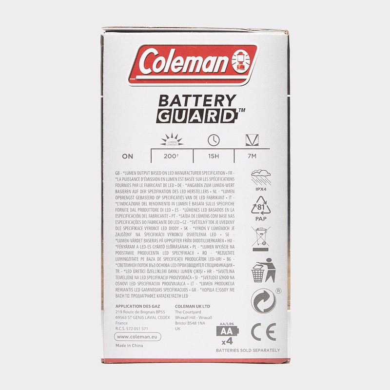 Coleman BatteryGuard 200L Lantern