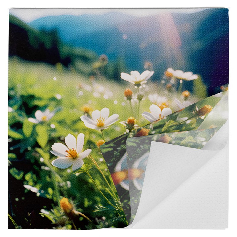 HEKU 100 napkins, 3-ply, 33 x 33 cm, mountain meadow,