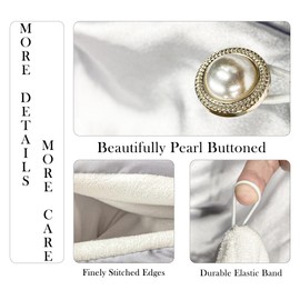 Chloven Satin Microfiber Hair Towel Wrap - Quick Dry & Frizz-Free Hair Wrap Satin Hair Plopping Towel Curly Hair,Satin Hair Towel for Wet Hair,Hair Drying Towel Wrap for Long Hair