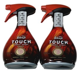 Febreze 2 Pack Febreze Touch Fabric Spray Ember Fabric Refresher Mandarin Amber Lava