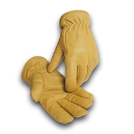 Golden Stag Work Gloves Men 166TXXL XX-Large Pigskin Leather Work Gloves, Winter Gloves for Women Cold Outdoor Gardening Gloves