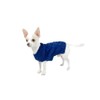 Huskimo Diamond Cable Dog Jumper, Navy, 40cm