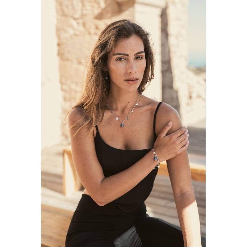 Dada Gioielli - Campanella Capri Pearl Enamel Women's Necklace with