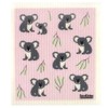 RetroKitchen Swedish Dish Sponge Cloth - Koala & Gum Leaves
