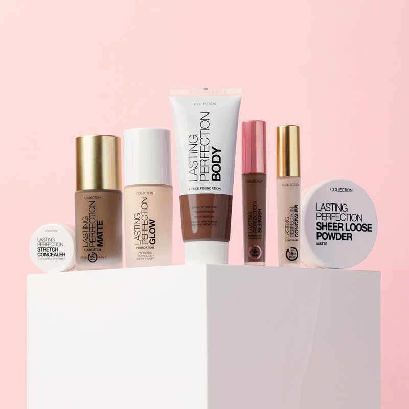 Collection Cosmetics Lasting Perfection Stretch Concealer, High Coverage and Versatile,