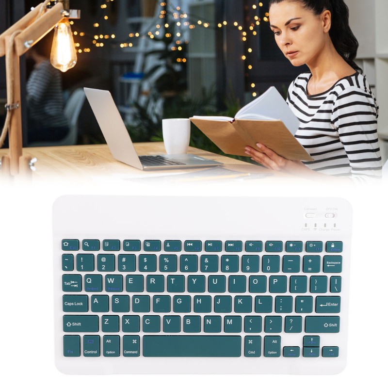 78 Key Wireless Bluetooth Keyboard 32.8ft Ergonomic Ultra Thin Silent