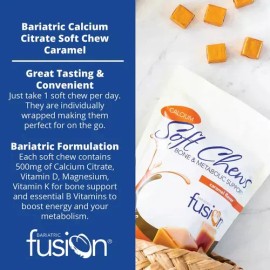 Bariatric Fusion Bone Metabolic Caramelo Bariátrico 60 Chews Caramelo