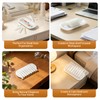 5.7'' Selenite Crystal Bowl with 15 Pcs Selenite Sticks, Charging