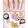 3D Nail Gel, 2 Pcs Clear Sculpting Gel for Nail