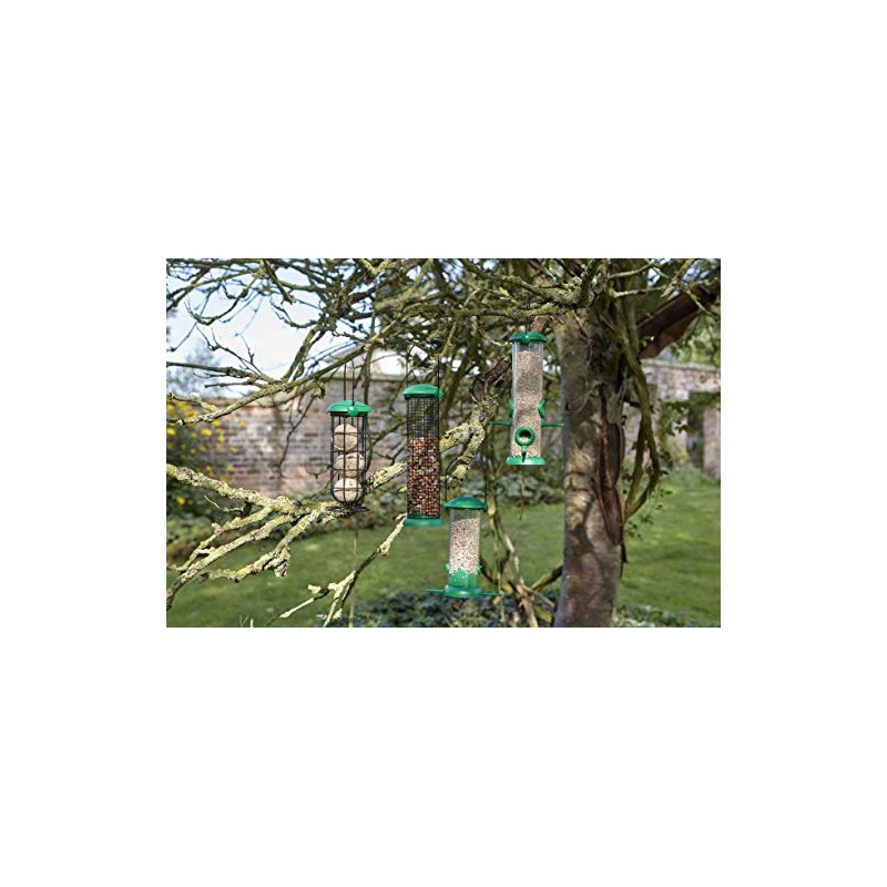 Gardman A04249 Flip Top Sunflower Heart Feeder Bird, Natural, 28.0