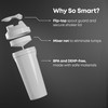 Smartshake Lite 4-Pack Protein Shaker Bottle 1000 ml | 34