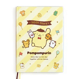 Sanrio 2022 751014 Pompompurin B6 Diary (Block Type)