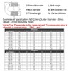 BOZONLI U-Bolt 304 Stainless Steel with Nuts Fastener, Marine Boat