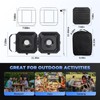 2-Burner Foldable Camping Stove with Griddle and Carrying Bag，16000 BTU