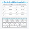 OMOTON Wired Keyboard for Mac Devices ONLY with Dual Interface,