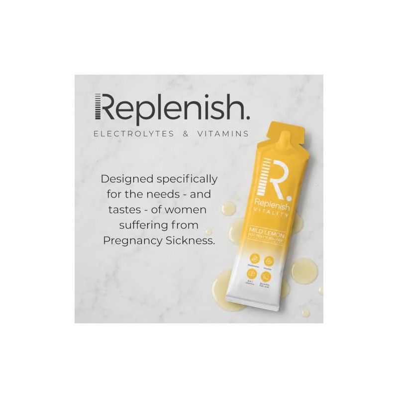 Replenish Pregnancy Sickness Electrolytes & Vitamin Liquid 14 x 28ml