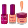 WAVEGEL Soak-Off Gel, Nail Lacquer & Acrylic/Dip Powder Matching Set