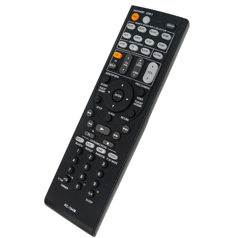 RC-764M Replacement Remote Control Work with Onkyo AV Receiver TX-SR508