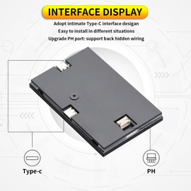 TAPDRA 3.5" IPS USB Mini Screen Computer Temp Data Monitor Display Type-C Sub Screen for PC ARGB Computer Case Secondary Screen