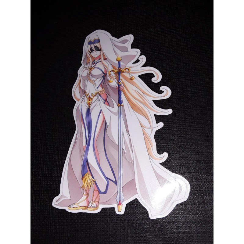 Sword Maiden from Goblin Slayer Glossy Sticker Anime Appliances, Walls,