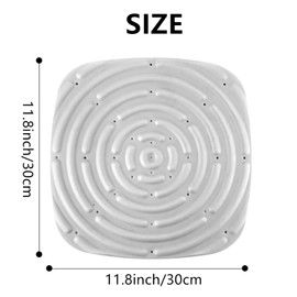 4 Pcs Washable Chicken Nest Pads, Reusable Nesting Mats for Chicken Coop, Chicken Nesting Box Pads for Laying Eggs, Ducks Poultry Nest Boxes Eggs Protecting (Grey)