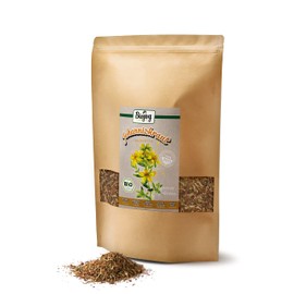 Biojoy Organic St. John's Wort Tea (750g), Dried and Cut, Herbal Tea (Hypericum perforatum)