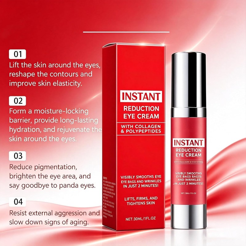 Instant Eye & Face Lift Cream: Rapid Under Eye Bags,Wrinkles